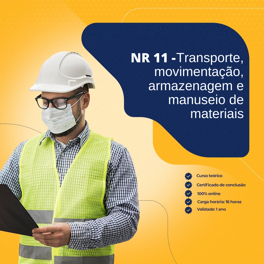 NR-11 - Transporte, Movimentação e Armazenagem (16h)
