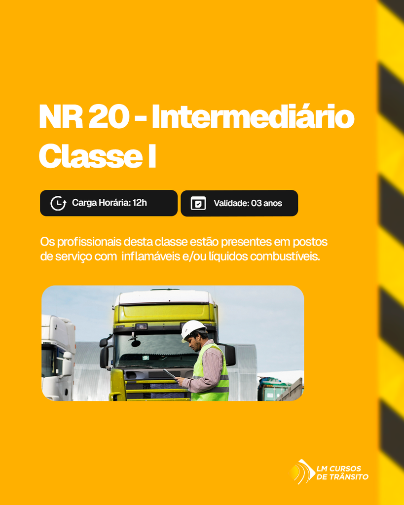 NR-20 - Intermediário Classe I (12h)