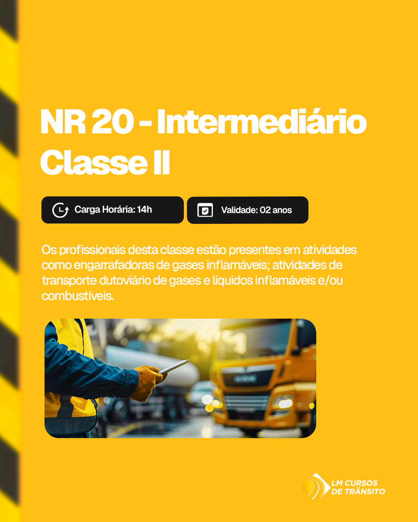 NR-20 - Intermediário Classe II (14h)