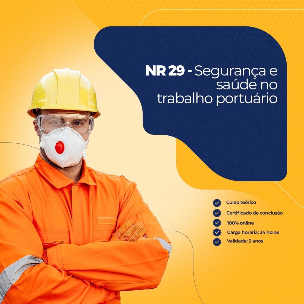 NR-29 - Segurança e Saúde no Trabalho Portuário (24h)