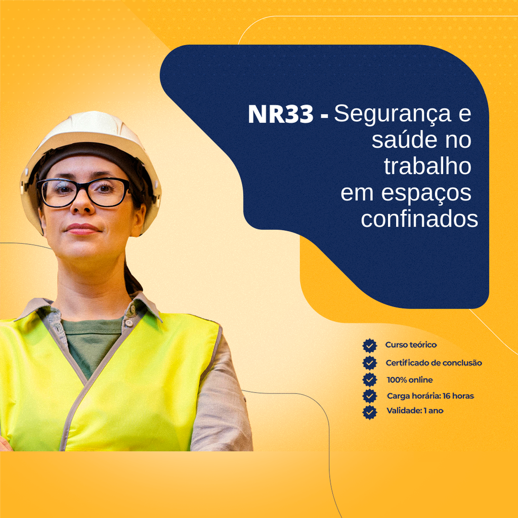 NR-33 - Segurança em Espaços Confinados (16h)