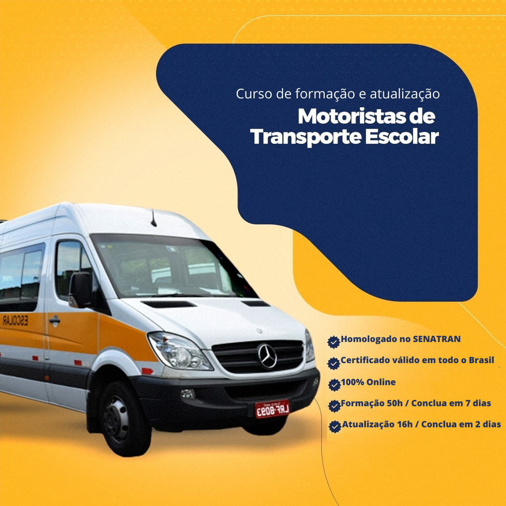 Transporte Escolar - Formação (50h)