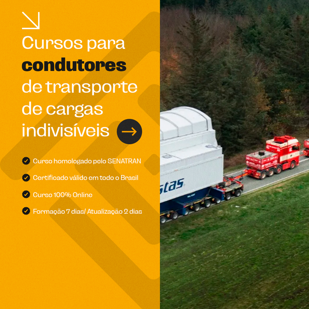 Transporte de Carga Indivisível - Formação (50h)