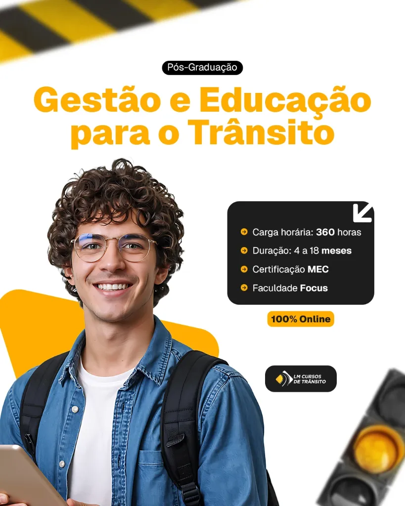 Pós-Graduação - Gestão e Educação para o Trânsito (360h)
